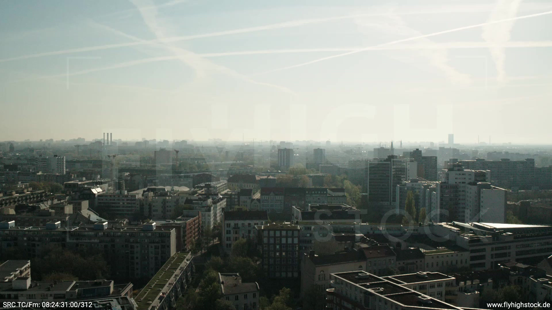 Berlin Hallesches Ufer Ost Skyline Zuflug tagsüber 2