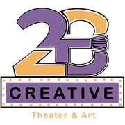 2B Creative Theater and Art logo