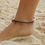 Thumbnail: amber stone anklet