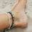 Thumbnail: amber stone anklet