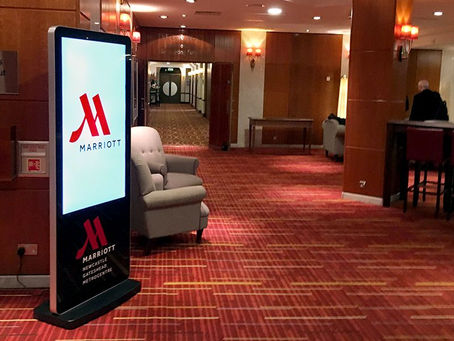Why Choose a Digital Signage Partner to Roll Out Digital Screens for Hotels estates?