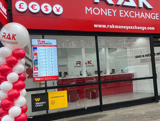 Bright, Bold, and Real-Time: Digital Window Displays Power RAK Money Exchange’s Retail Evolution