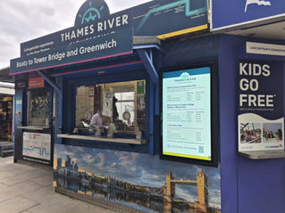 Thames River Sightseeing – LG Outdoor Digital Signage Posters