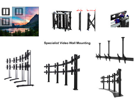 4 Options for Video Wall Mounting Screens