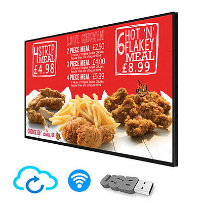android digital menu display board