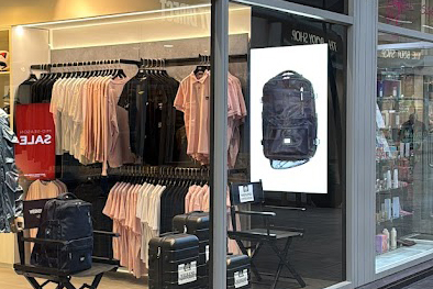 Window screen for retail