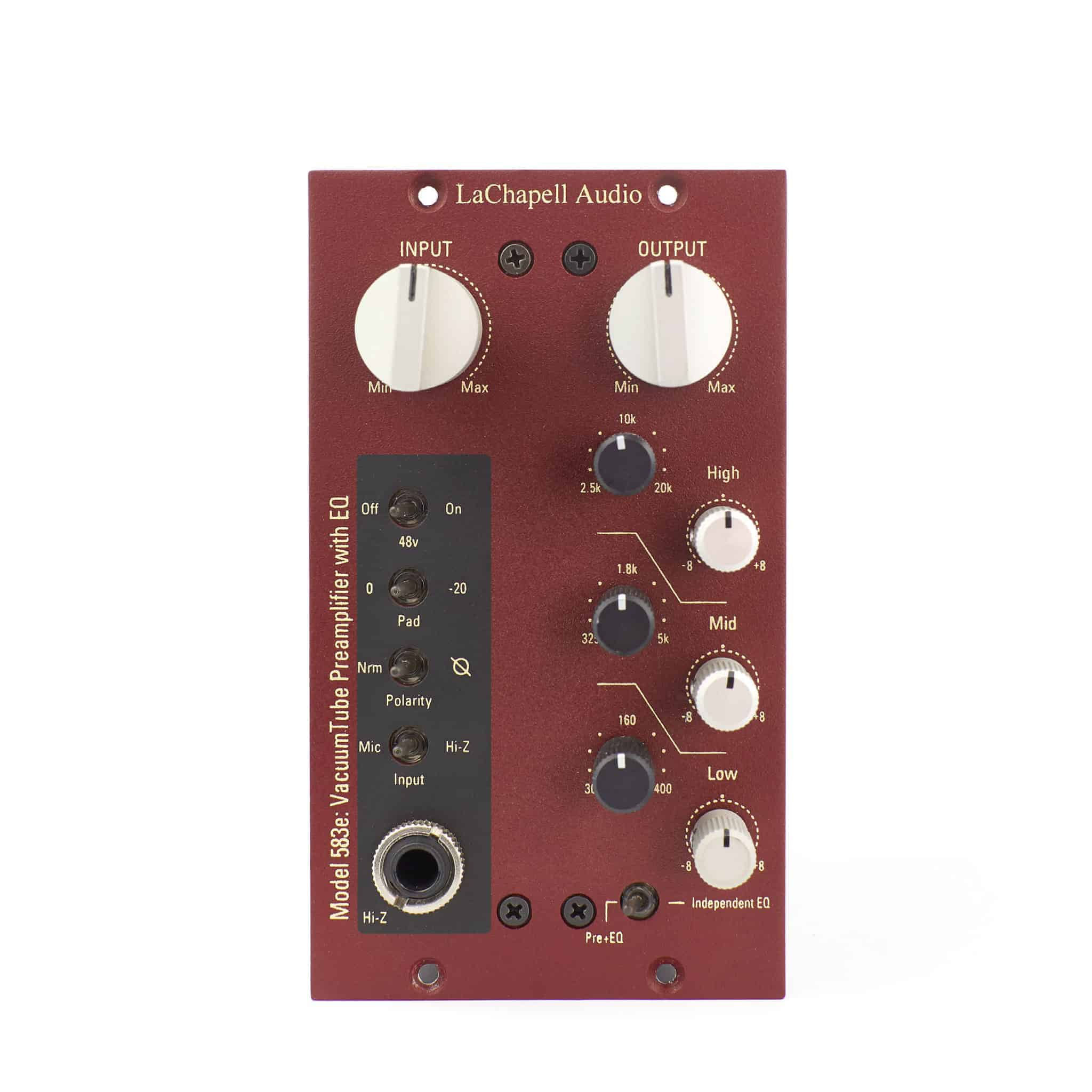 LaChapell 583E Vaccuum Tube Preamp with EQ