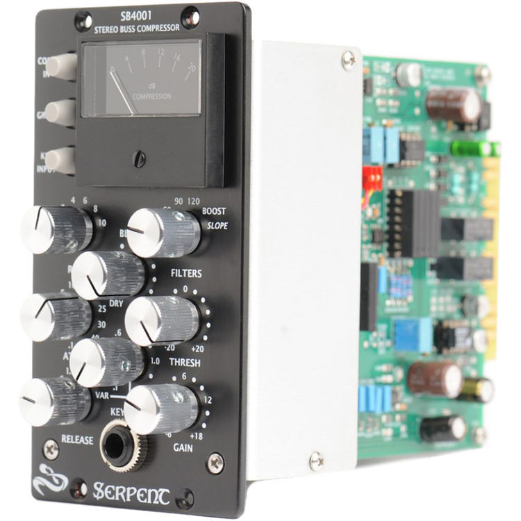 Thumbnail: Serpent Audio SB4001 Stereo Bus Compressor 500 Series
