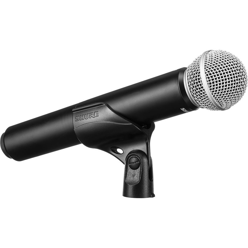 Thumbnail: Shure BLX24R/SM58 Rackmount Wireless Handheld Microphone (H10: 542 to 572 MHz)