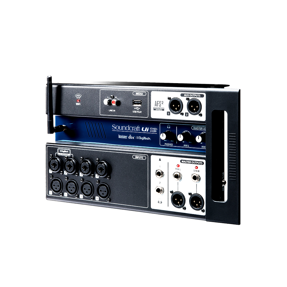 Thumbnail: Soundcraft Ui12 - 12-channel Digital Mixer With Wireless Control