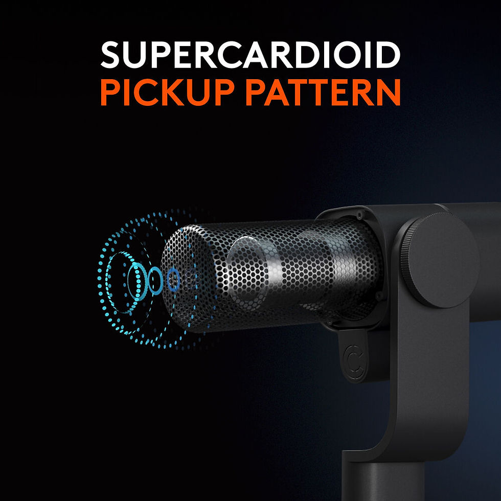 Thumbnail: Blue Sona Active-Dynamic XLR Broadcast Microphone - Off White