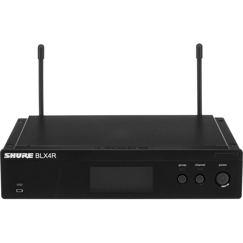 Thumbnail: Shure BLX24R/SM58 Rackmount Wireless Handheld Microphone (H10: 542 to 572 MHz)