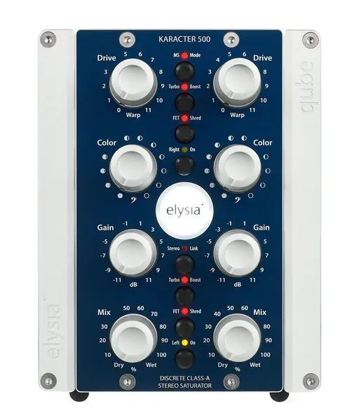 elysia karacter qube 500 Series Saturation and Distortion Module with