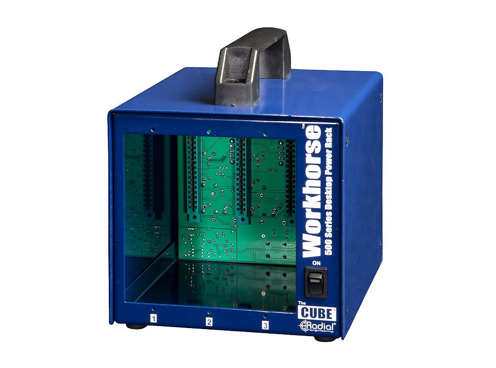 Thumbnail: Radial Engineering Workhorse Cube 3 Space 500 Series Desktop Power Rack