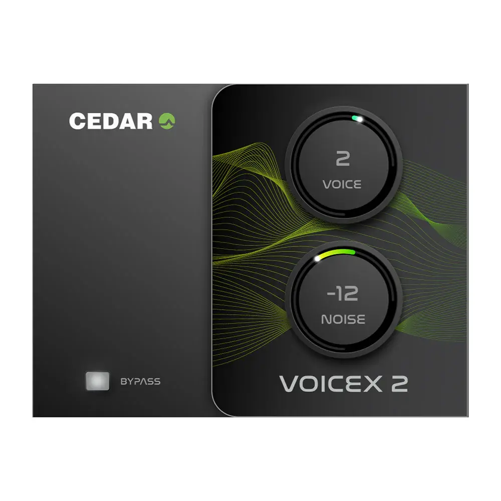 Cedar VoicEX 2 - Real-Time Noise Reduction Plug-In