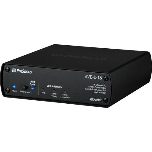 Thumbnail: PreSonus AVB-D16 AVB-to-Dante Bridge