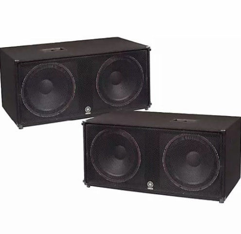 Yamaha SW218V Dual 18" Club Series V Subwoofer Pair