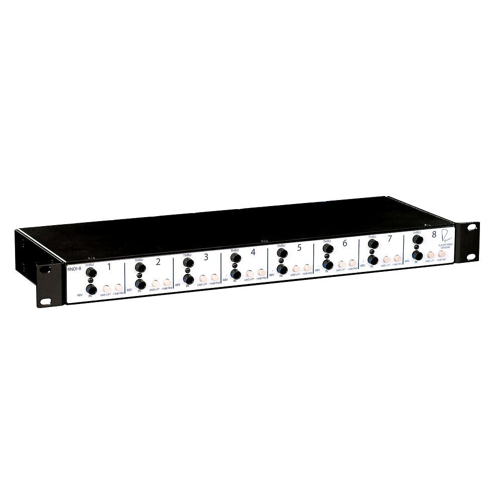 Thumbnail: Rupert Neve Designs RNDI-8 8-Channel Active Transformer Direct Interface