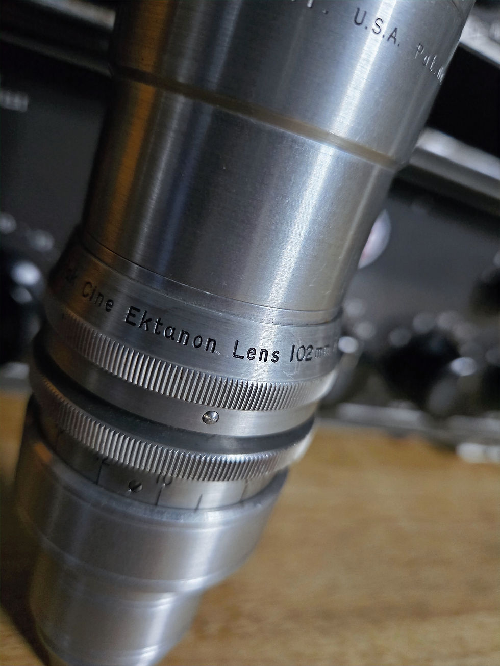 Thumbnail: Kodak Cine Ektanon 102mm f2.7 S Mount Telephoto Lens