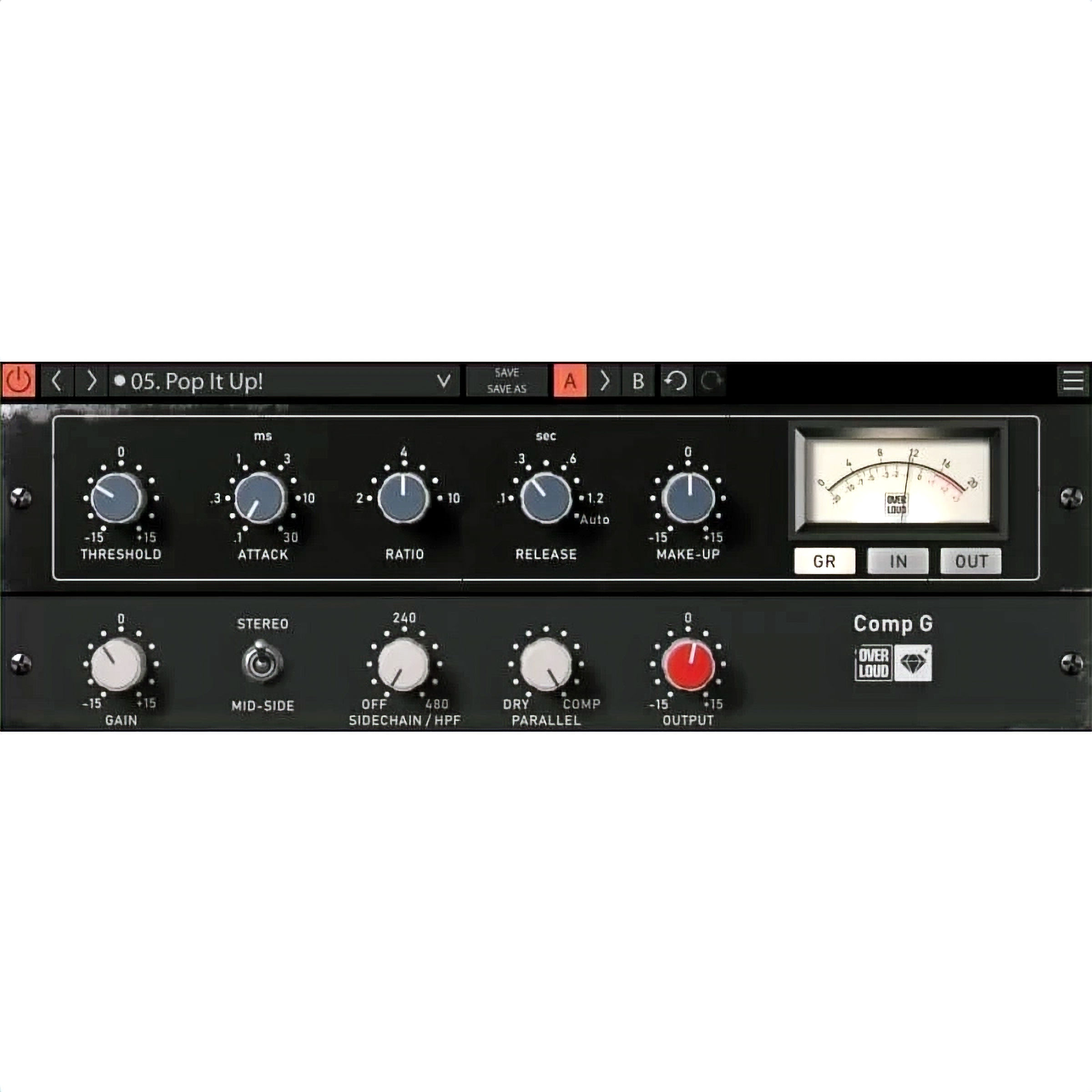Overloud Gem Comp G - VCA Master Bus Compressor