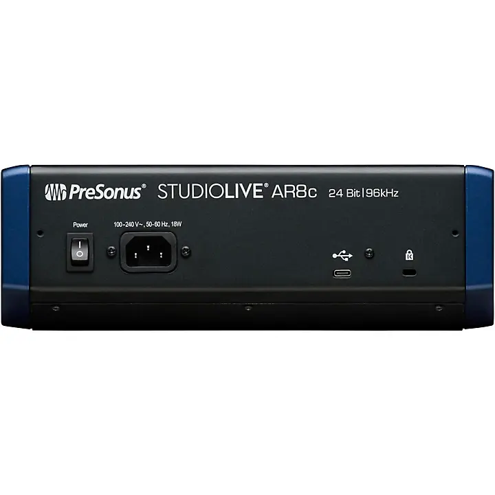 Thumbnail: PreSonus StudioLive AR8c 8-Input Mixer / Digital Recorder / Audio Interface
