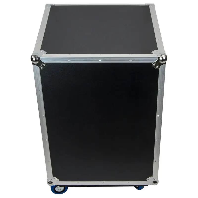 Thumbnail: Odyssey FZWB4WDLX Deluxe Four Drawer Workbox Tour Flight Case with Side Table