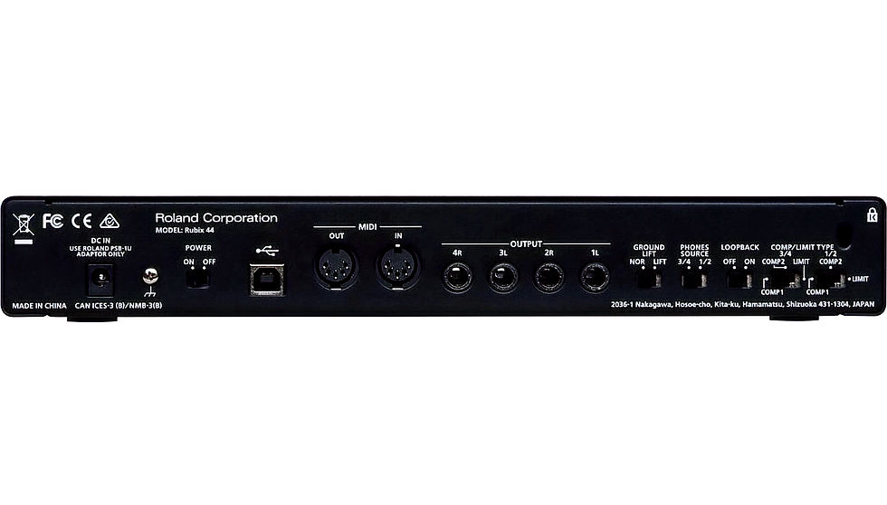 Thumbnail: Roland Rubix44 4-in/4-out High Resolution USB Audio Interface
