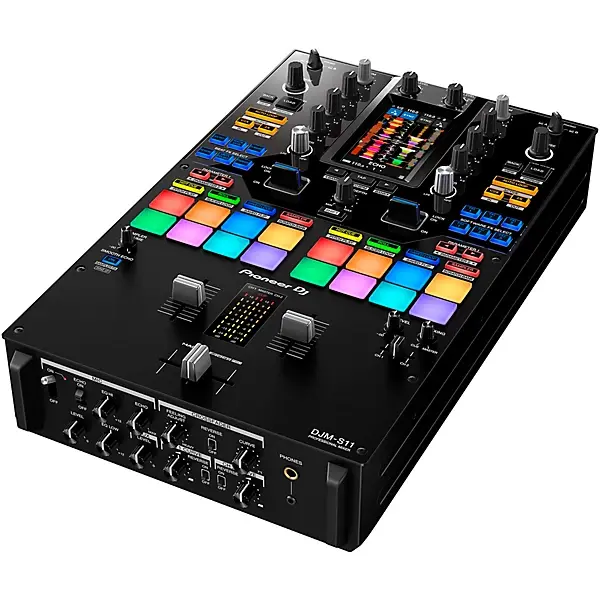 Thumbnail: Pioneer DJ DJM-S11 Professional Two Channel Battle Mixer for Serato DJ Pro