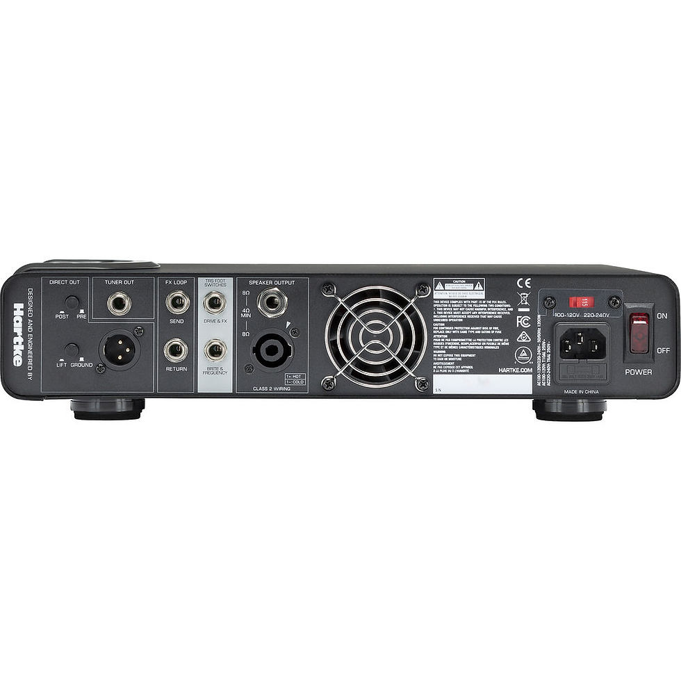 Thumbnail: Hartke LX8500 800W Amplifier Head for Electric Bass