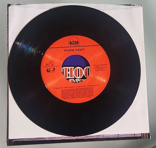 新品7inch MOBB DEEP SHOOK ONES, Mobb Deep: Shook Ones Part I&II Vinyl 7