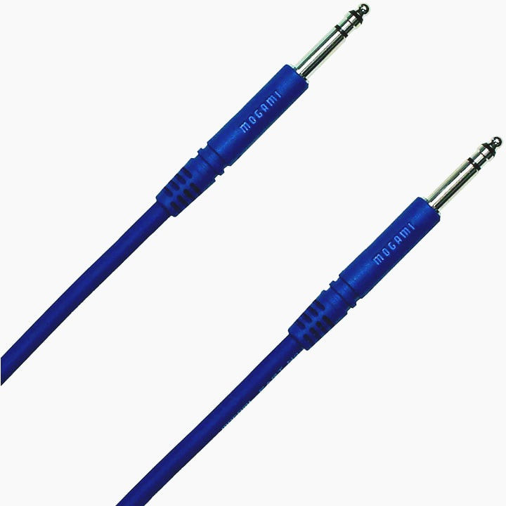 Mogami PJM 1206 Bantam TT Patch Cable - 12 inch Blue