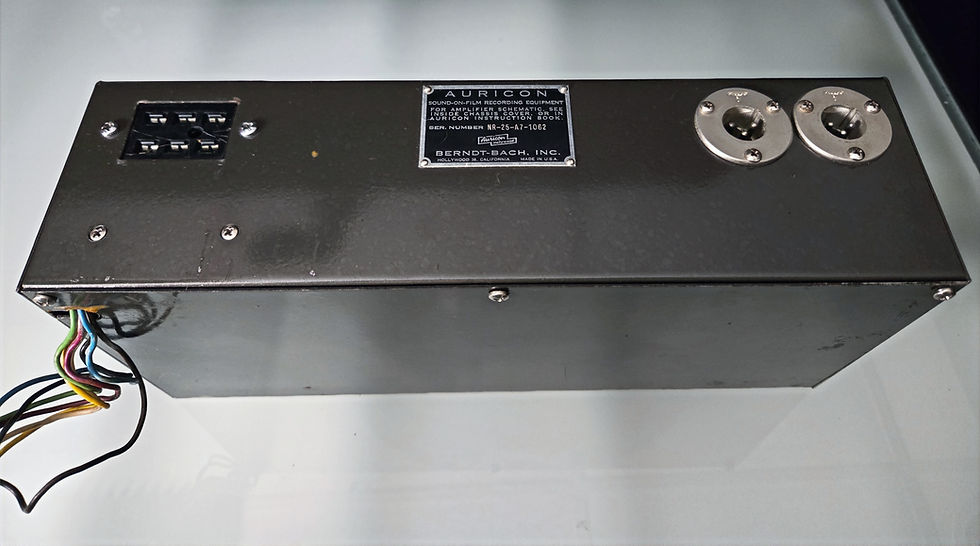 Thumbnail: Auricon NR-25 Sound On Film Recording Cinema Amplifier