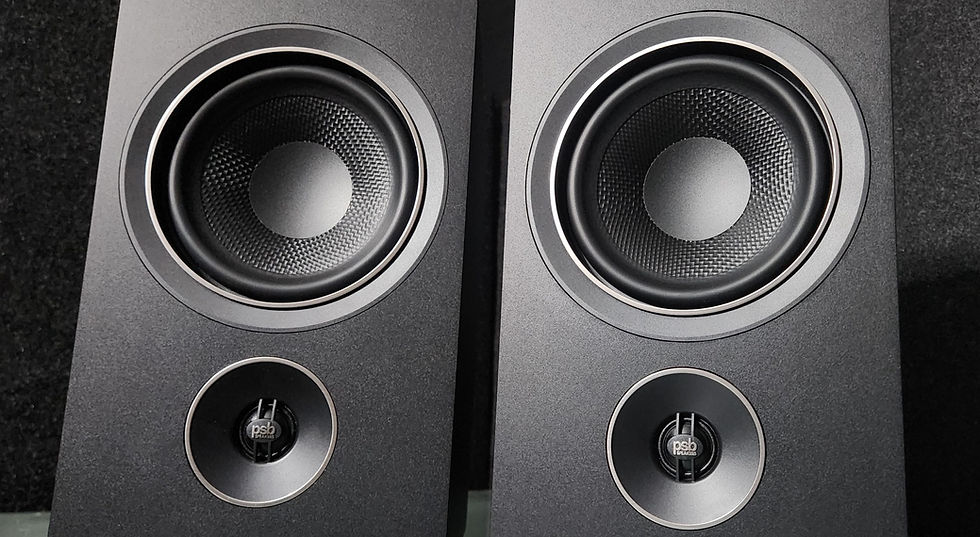 Thumbnail: PSB Alpha P5 Bookshelf Speakers - (Pair)