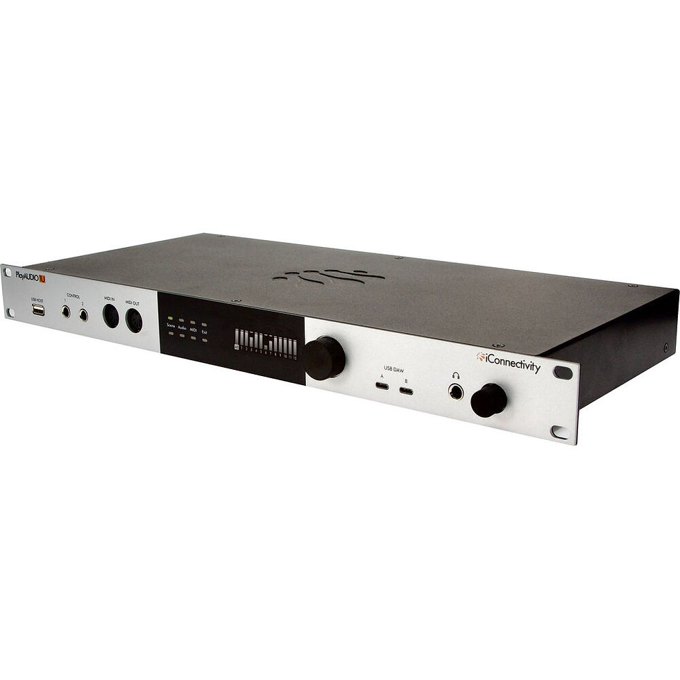 Thumbnail: iConnectivity PlayAUDIO1U Audio and MIDI Interface