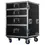 Thumbnail: Odyssey FZWB4WDLX Deluxe Four Drawer Workbox Tour Flight Case with Side Table