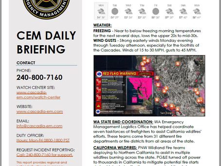CEM Daily Briefing | 28OCT19