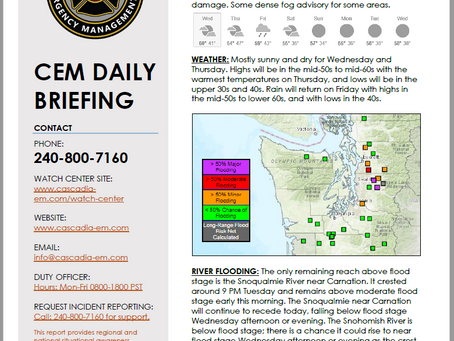 CEM Daily Briefing | 23OCT19