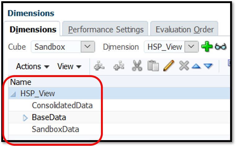 HSP_View dimension with sanboxes enabled.