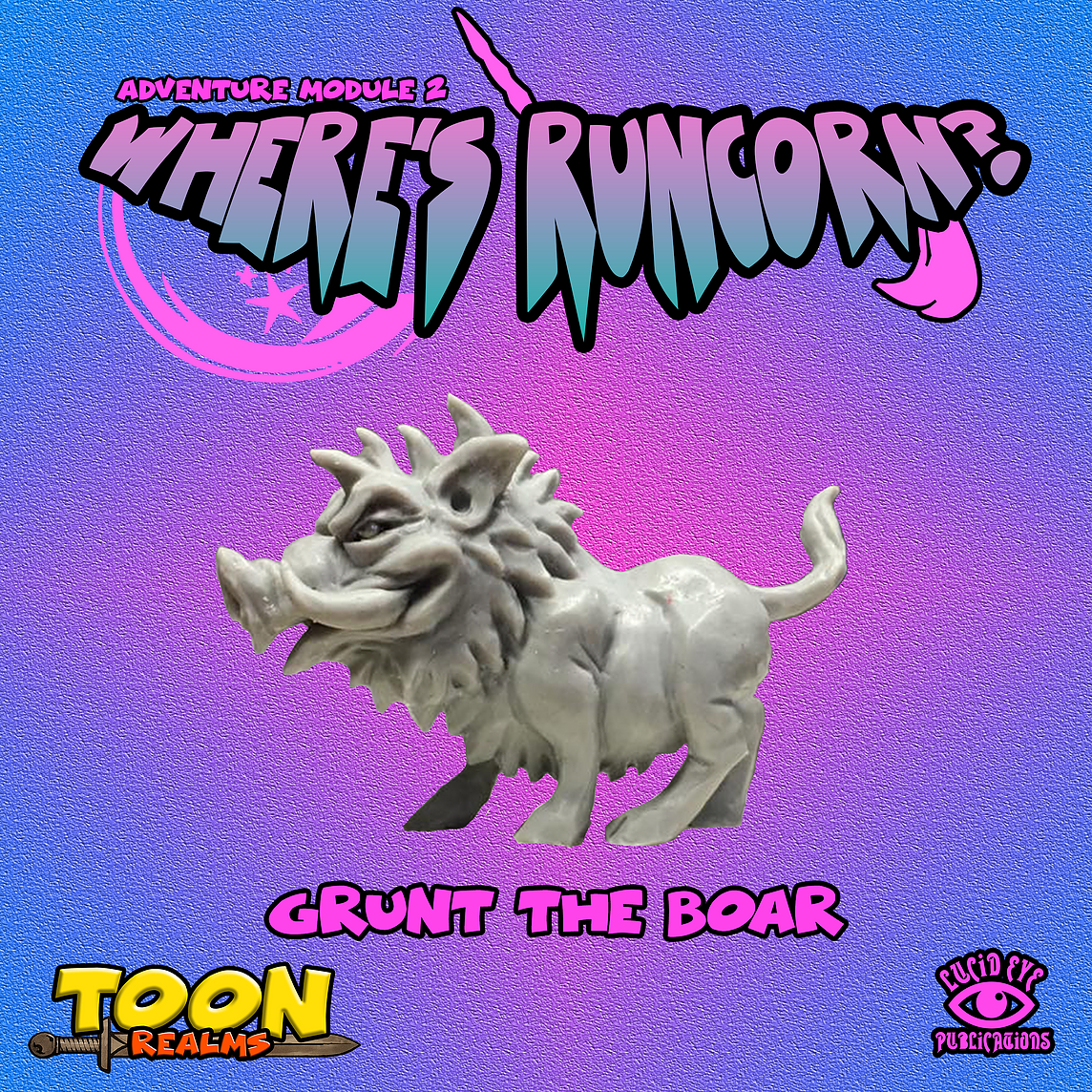 Grunt The Boar (MSRP $6)