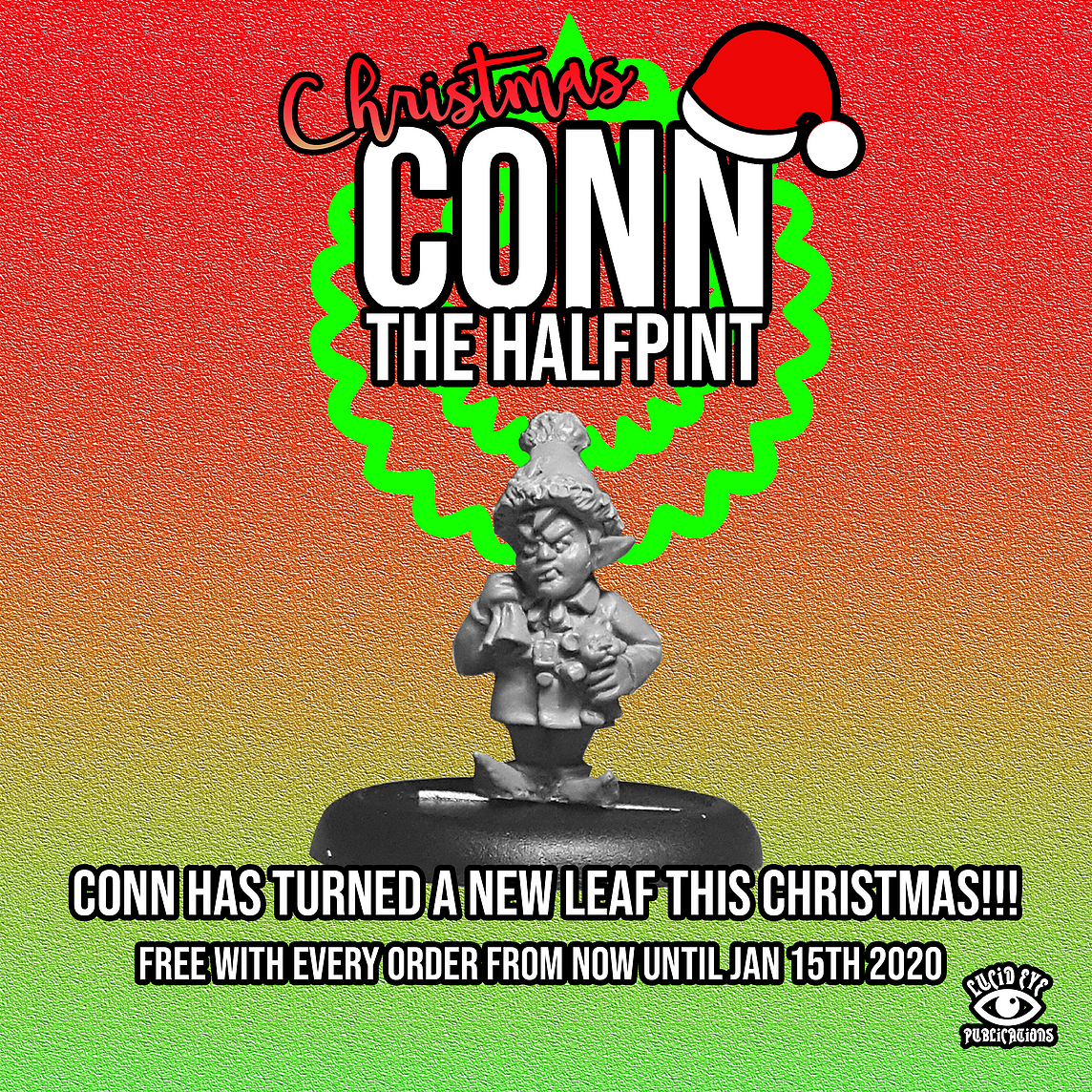 CHRISTMAS CONN THE HALFPINT! Christmas Promo Mini (MSRP $6)