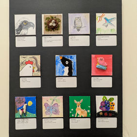 2025 Tiny Art Show Gallery Shot #1