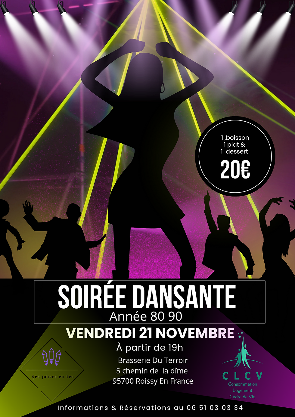 Soirée dansante 80" 90"