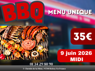 Menu unique : BBQ