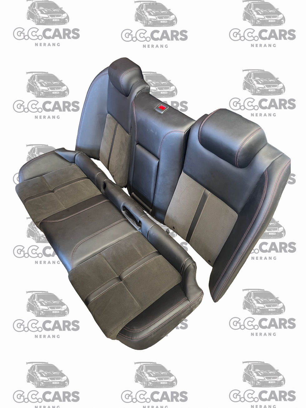 Thumbnail: VF SSV SEDAN STORM SEAT SET HOLDEN COMMODORE GENUINE GM   RED STITCHING