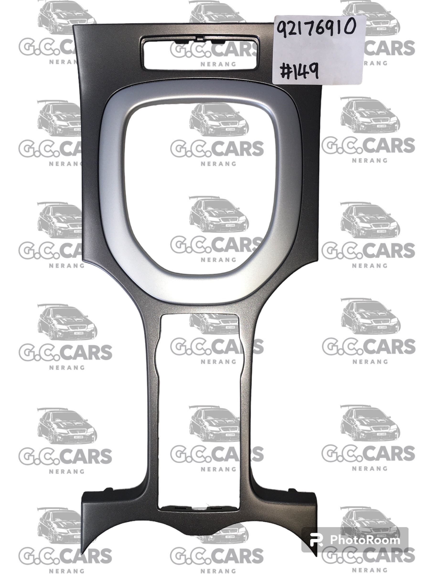 S2 BRAND NEW SHIFTER SURROUND SILVERHOLDEN COMMODORE GENUINE GM