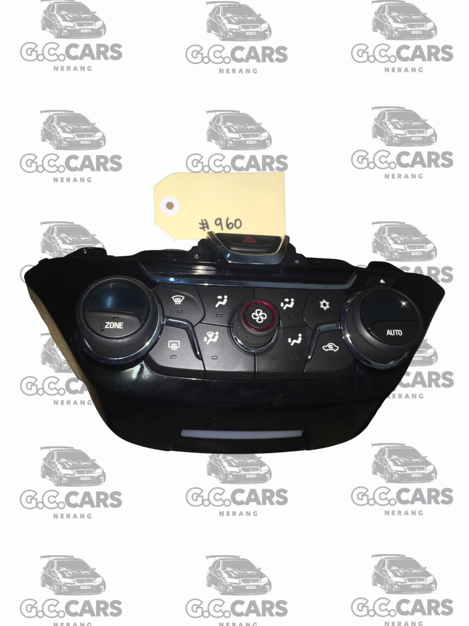 HSV VF Gloss BLK Heater Control Switch Button Panel HOLDEN COMMODORE GENUINE GM