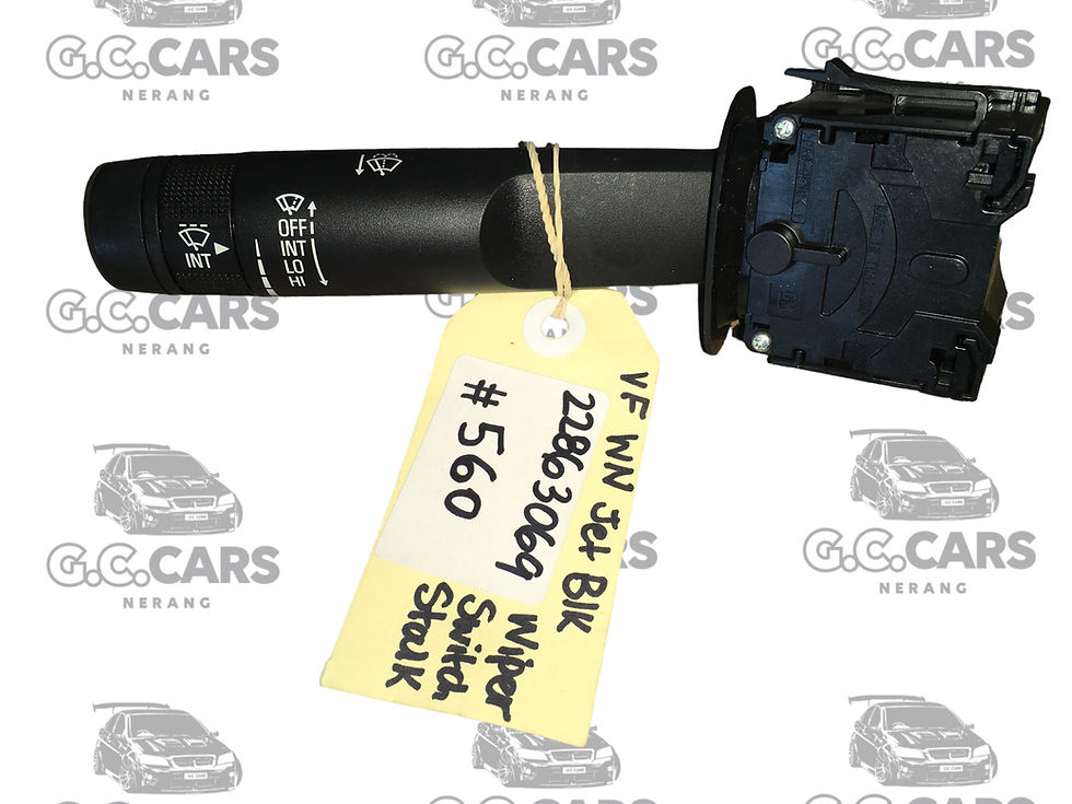 Thumbnail: HOLDEN COMMODORE GENUINE GM VF WN JET BLK WIPER SWITCH STALK