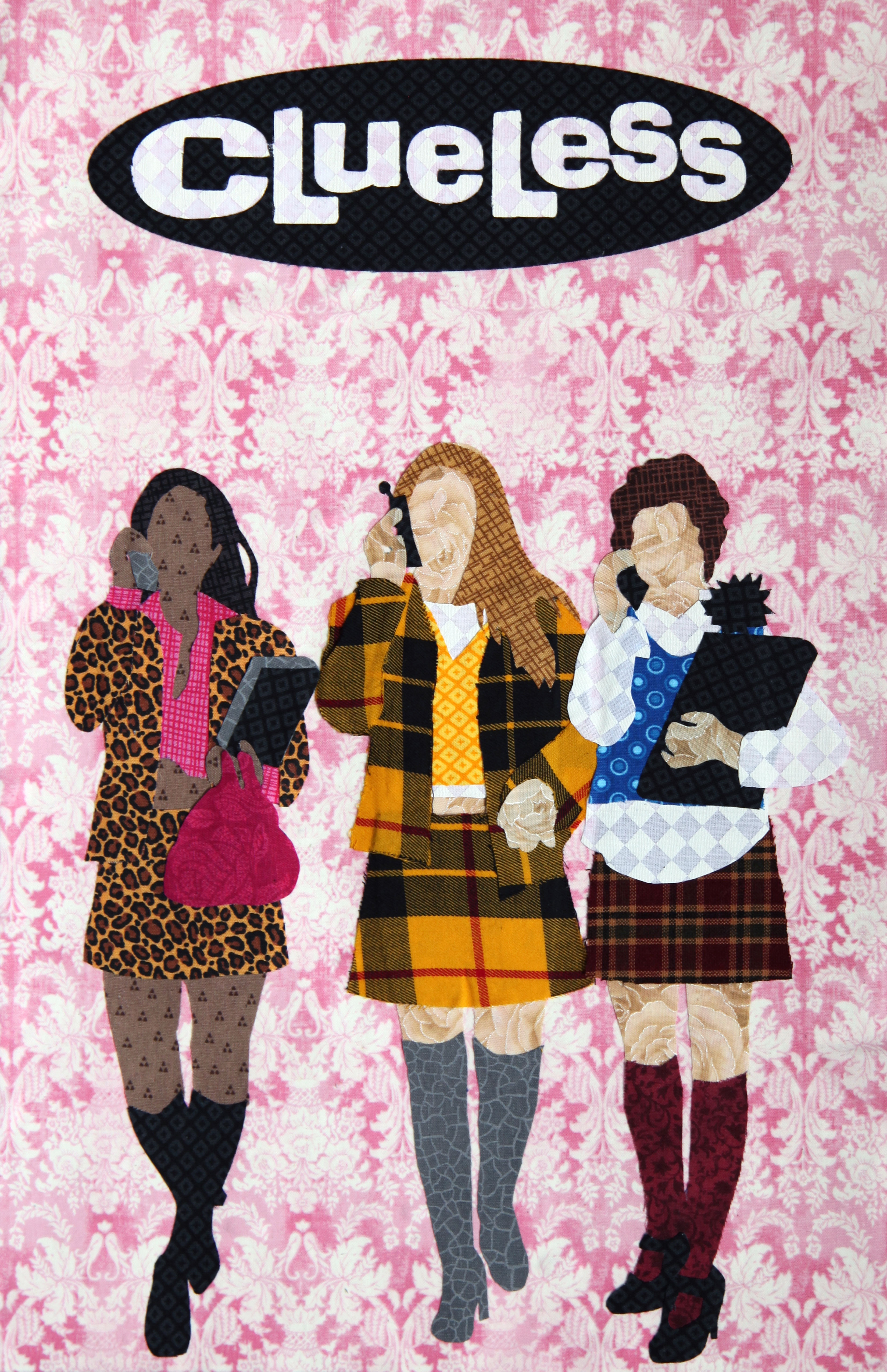 Clueless Fabric Movie Poster