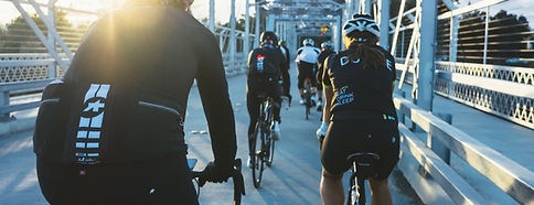 Bicicletas em uma ponte
