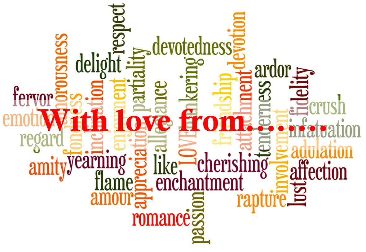 With Love From......